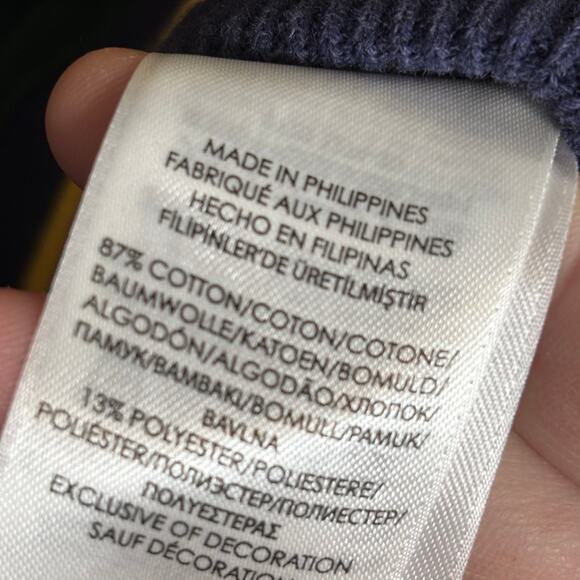 Ralph Lauren Polo Varsity Green Tiger Patch Pullover Crew Neck Sweatshirt XL - Picture 4 of 10